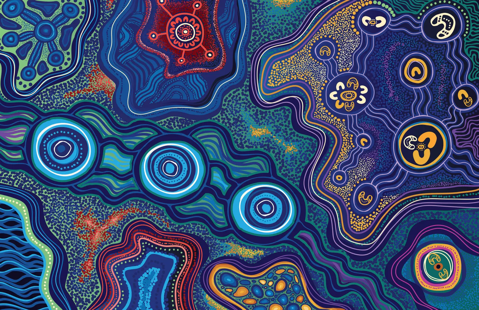 Artwork designed by Aunty Denise Proud