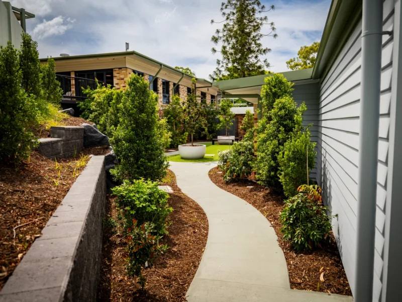 The importance of specialised dementia care environments that support safe movement and orientation.