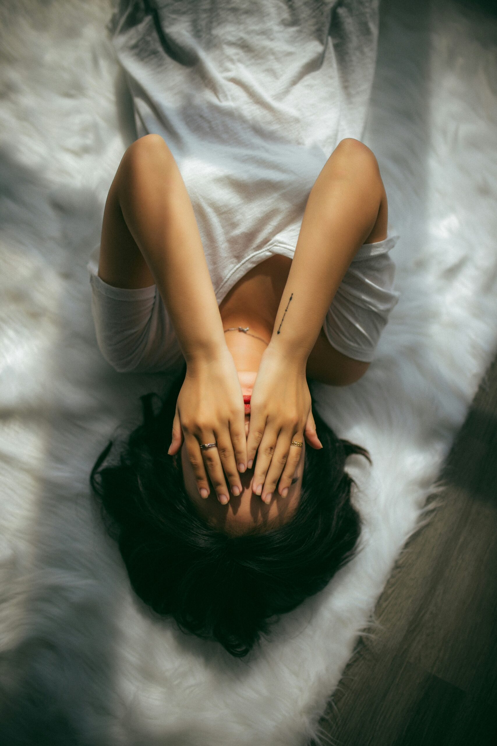 Depression: Woman crying