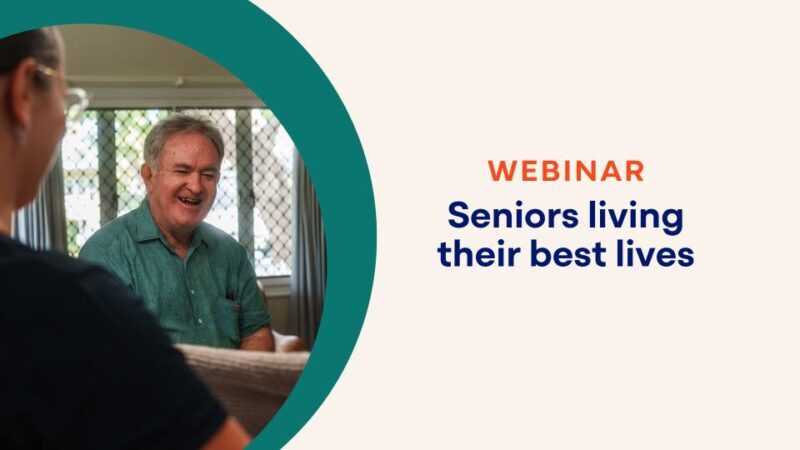 Seniors living their best lives Anglicare event